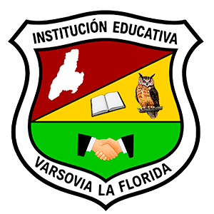 Escudo de la Institución Educativa Varsovia La Florida